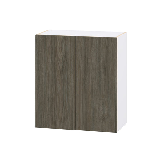 Hugo&Borg Savane 27-in W x 30-in H x 14.75-in D Textmel Wall Fully Assembled Cabinet Flat Panel Slab
