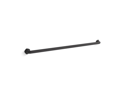 KOHLER Occasion 42-in Matte Black Wall mount ADA Compliant Grab Bar ( 300-lb Weight Capacity )