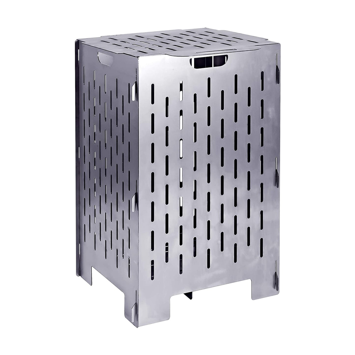 Yard Tuff  YTF-202036BC 20 x 20 x 36 Inch Steel Burn Cage with Vent Holes Gray