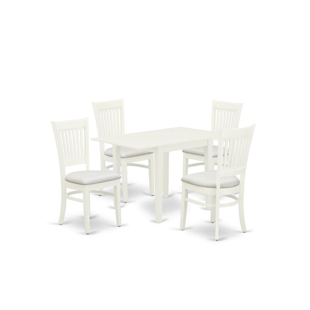 East West Furniture Dining Table Dining Chairs