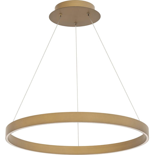 WAC Lighting  PD-81124-AB Sirius LED 24 inch Aged Brass Pendant Ceiling Light dweLED