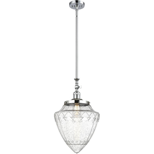 Innovations Lighting  206-PC-G664-12 Franklin Restoration Bullet Mini Pendant Polished Chrome