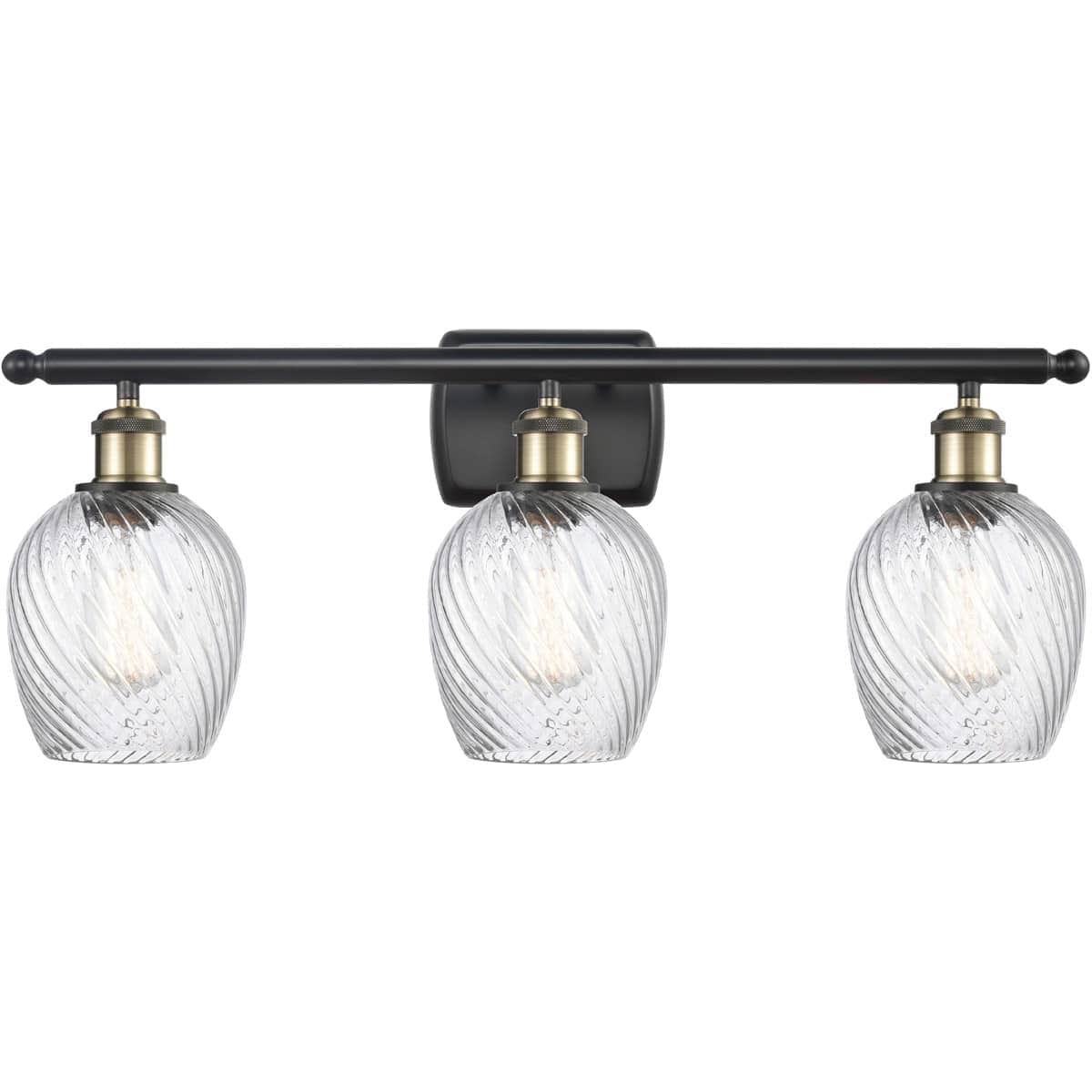 Innovations Lighting  516-3W-BAB-G292 Ballston Salina Bathroom Vanity Light Black Antique Brass