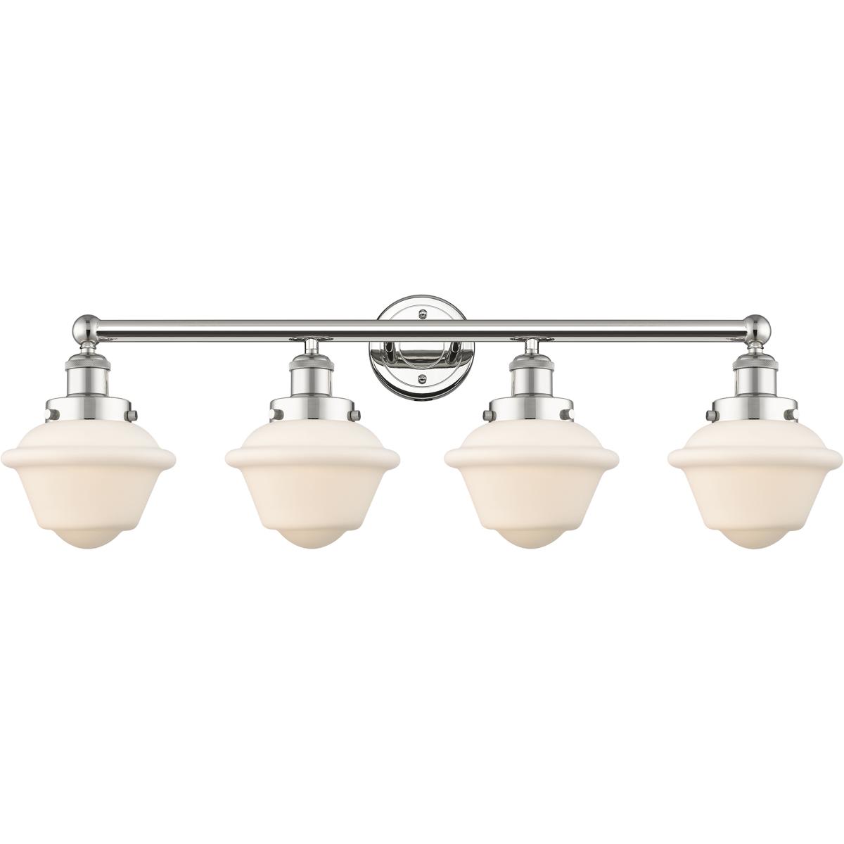 Innovations Lighting  616-4W-PN-G531 Oxford Bathroom Vanity Light Polished Nickel