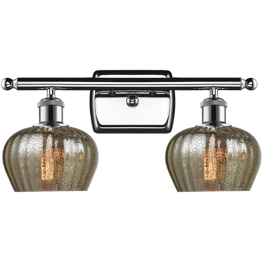 Innovations Lighting  516-2W-PC-G96 Ballston Fenton Bathroom Vanity Light Polished Chrome