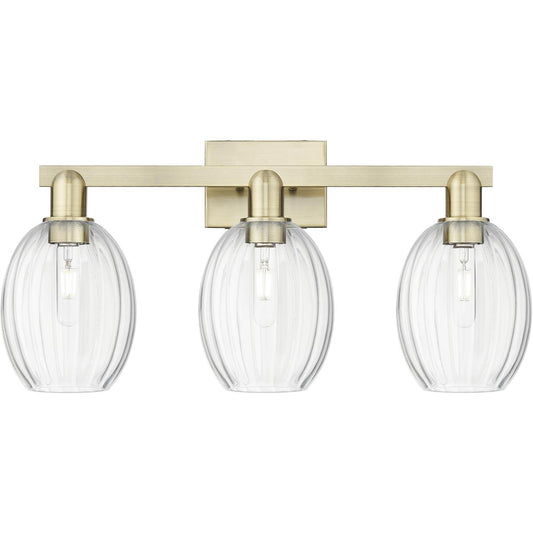 Innovations Lighting  716-3W-AB-G459-6CL Preston Bathroom Vanity Light Antique Brass
