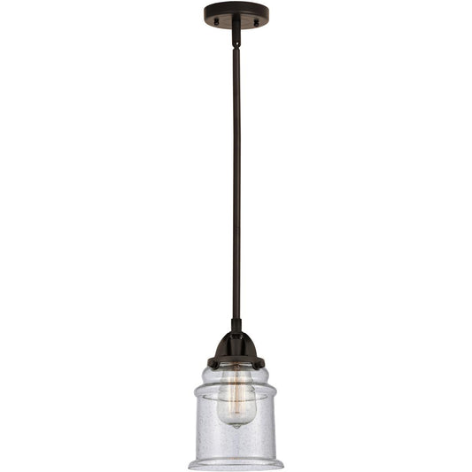 Innovations Lighting  288-1S-OB-G184-LED Nouveau 2 Canton Mini Pendant Oil Rubbed Bronze