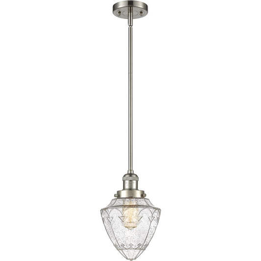 Innovations Lighting  201S-SN-G664-7 Franklin Restoration Bullet Mini Pendant Brushed Satin Nickel