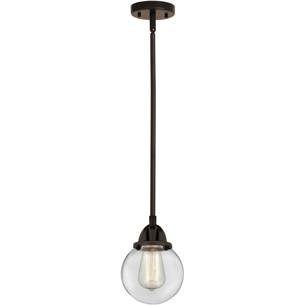 Innovations Lighting  288-1S-OB-G202-6 Nouveau 2 Beacon Mini Pendant Oil Rubbed Bronze