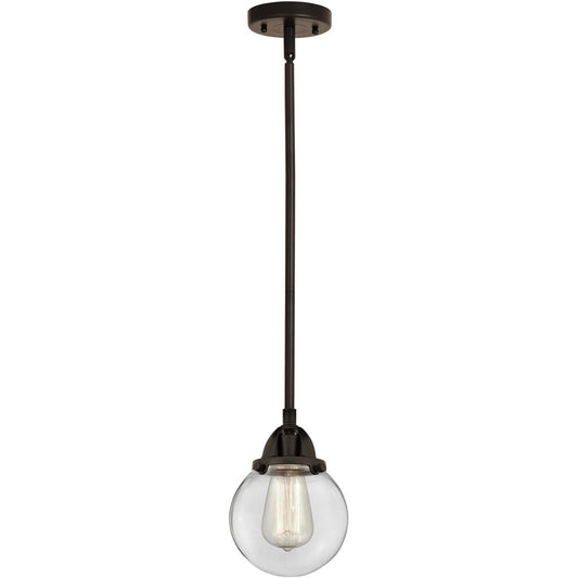 Innovations Lighting  288-1S-OB-G202-6 Nouveau 2 Beacon Mini Pendant Oil Rubbed Bronze
