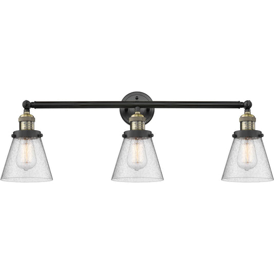 Innovations Lighting  205-BAB-G64 Franklin Restoration Small Cone Bathroom Vanity Light
