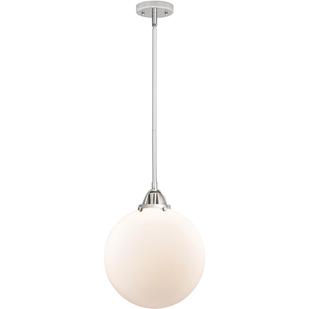 Innovations Lighting  288-1S-PC-G201-12 Nouveau 2 Beacon Mini Pendant Polished Chrome