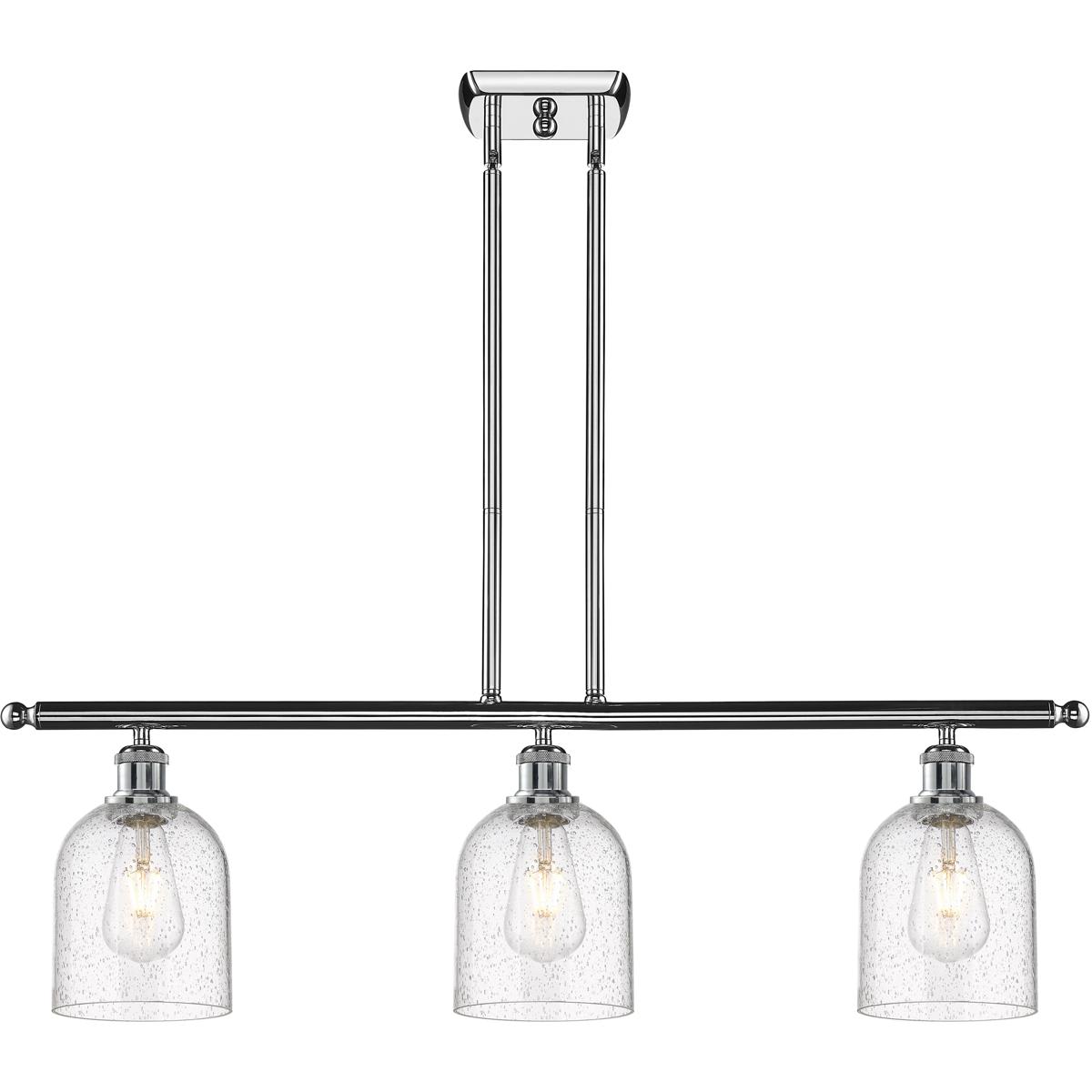 Innovations Lighting  516-3I-PC-G558-6SDY Ballston Bella Island Light Polished Chrome