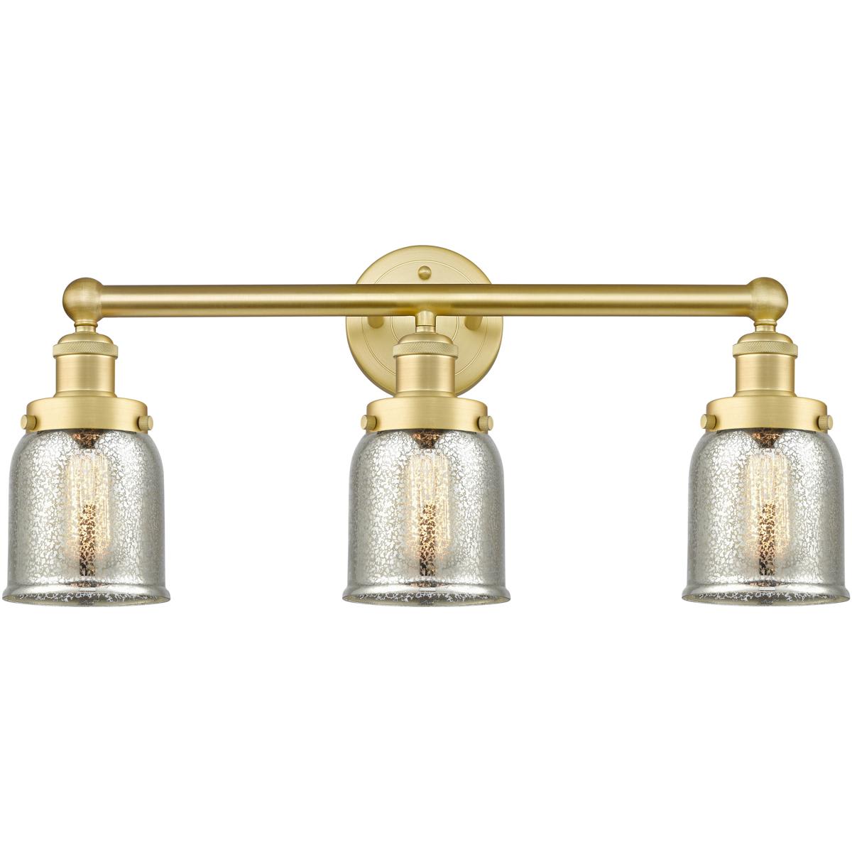 Innovations Lighting  616-3W-SG-G58 Bell Bathroom Vanity Light Satin Gold