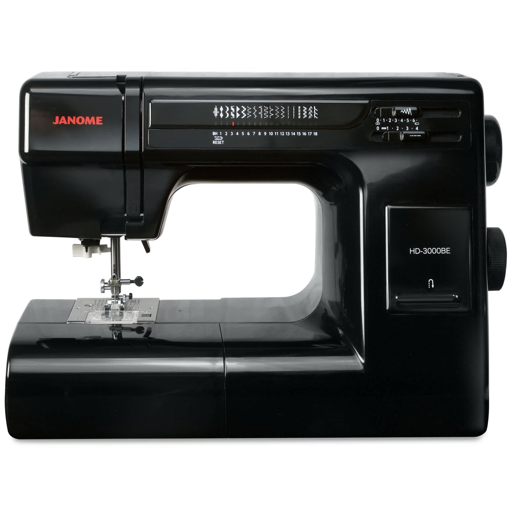 Janome  HD3000BE Black Edition Heavy Duty Mechanical Sewing and Quilting Machine