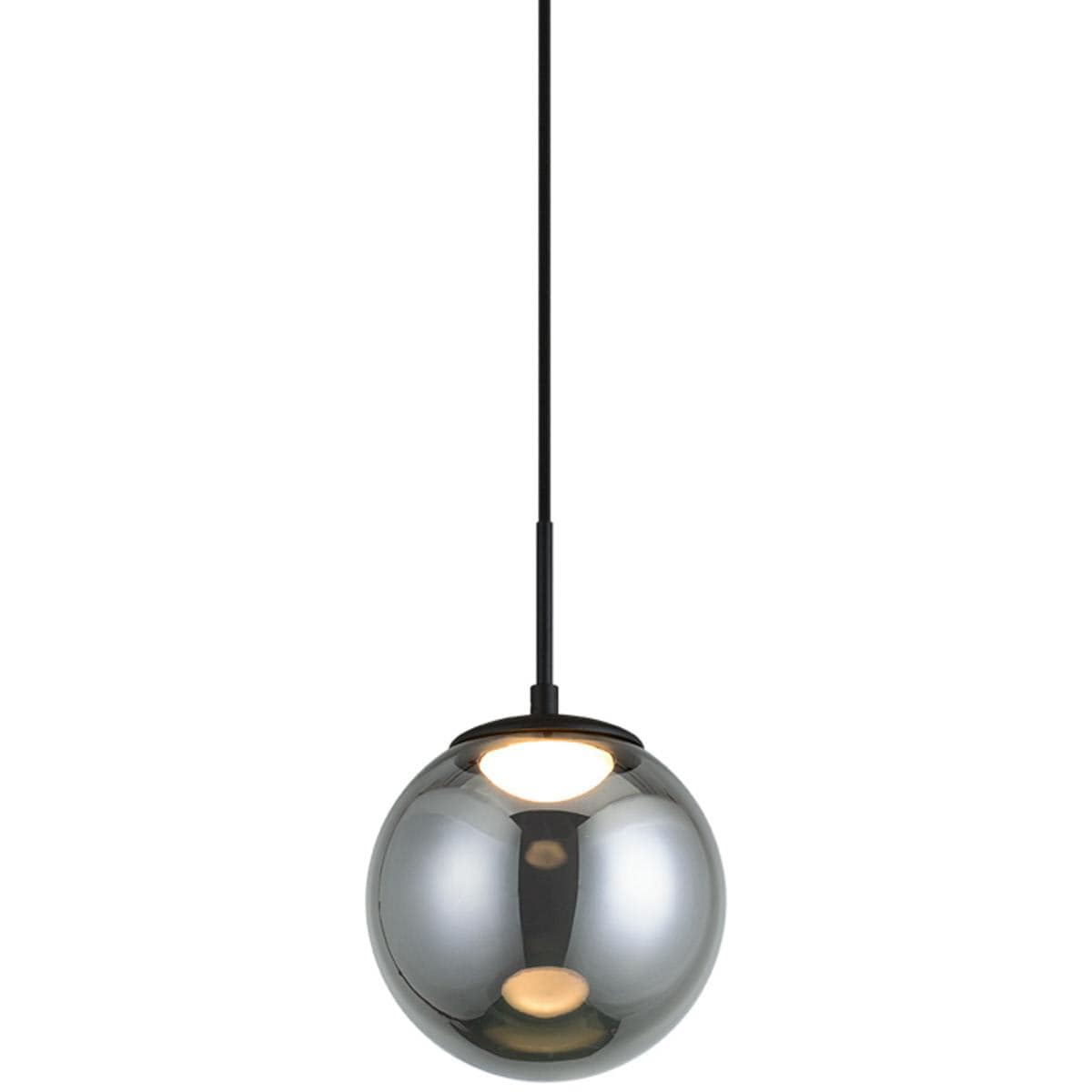 Matteo  Lighting C61311MBSM Boble Pendant Matte Black