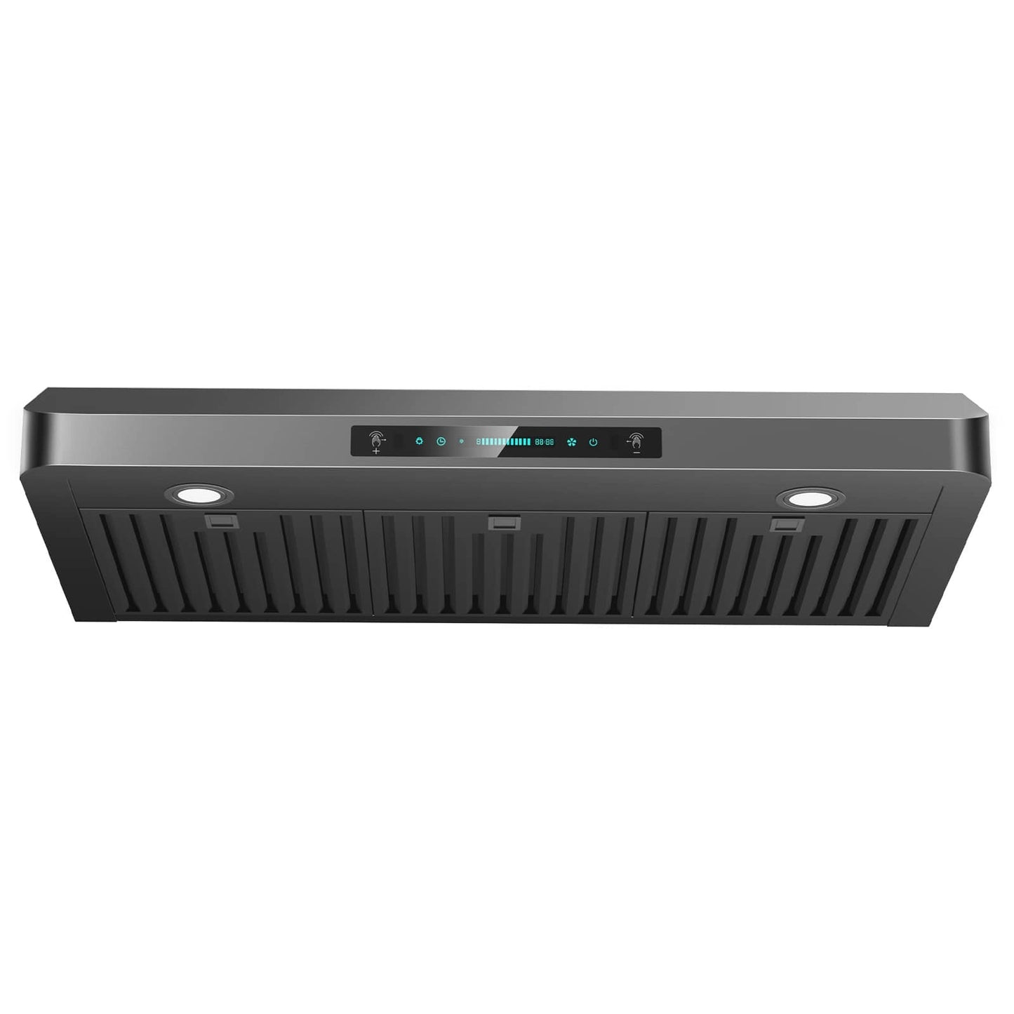 DIVAN  36IN 600CFM Under Cabinet Stainless Range Hood Kitchen Vent Hood with 4-Speed Gesture Control