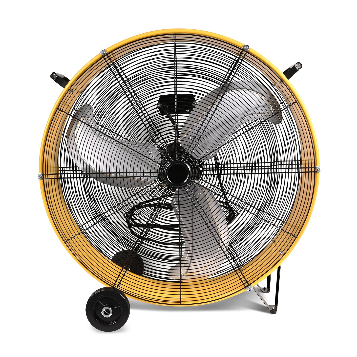 Phivve 30-in 120 -Volt High Velocity Indoor Yellow Industrial Fan Charger Included