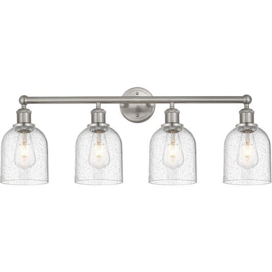 Innovations Lighting  616-4W-SN-G558-6SDY Edison Bella Bathroom Vanity Light Brushed Satin Nickel