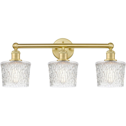 Innovations Lighting  616-3W-SG-G402 Niagra 3 Light 245 inch Satin Gold Bath Vanity Light Wall Light