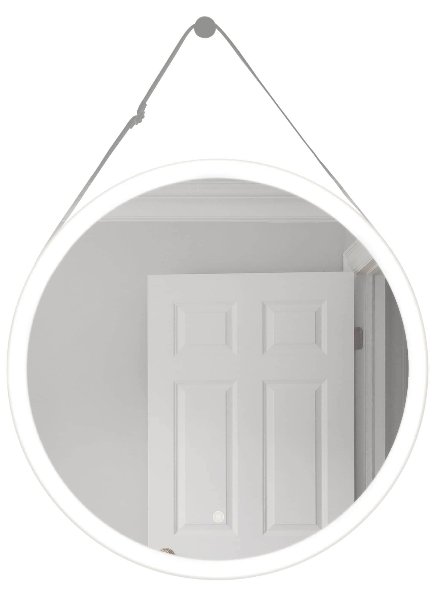 Craftmade 1-Light Flat Black Mirror