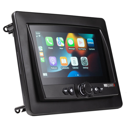 MB Quart  Portable Touchscreen Car Stereo Audio System for Boat and UTV Black
