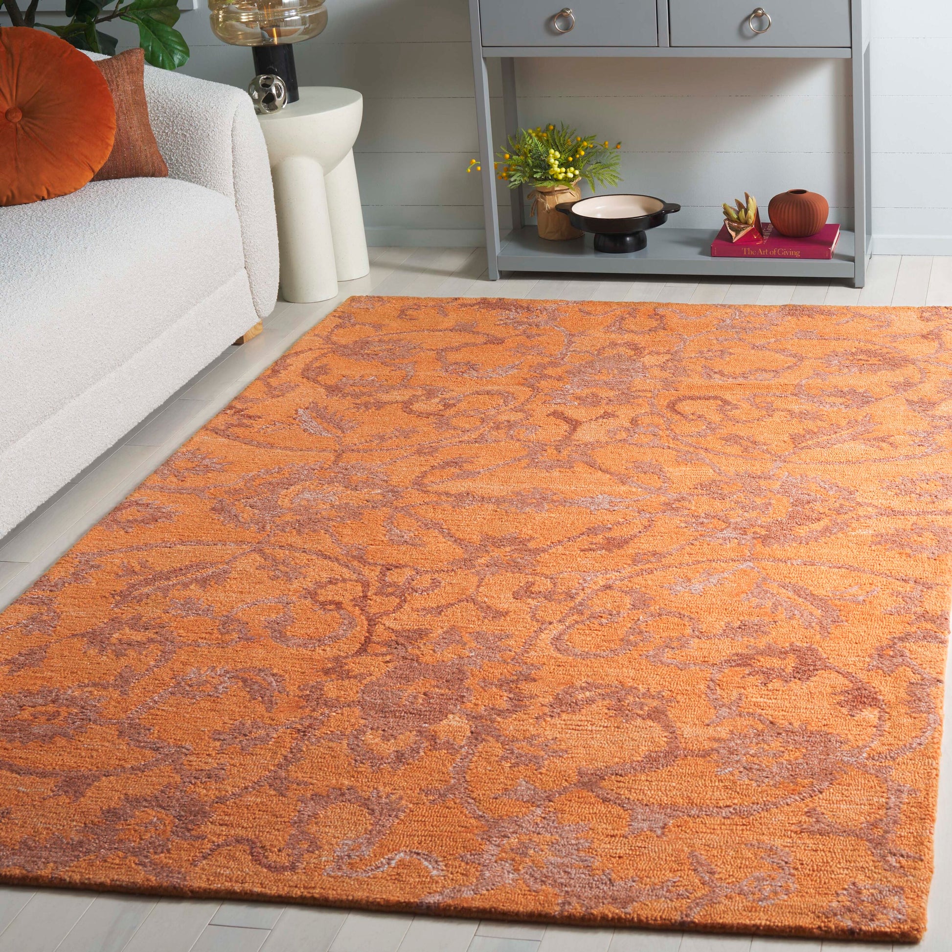 Safavieh  Anatolia 401 Rust Traditional 5ft x 8ft Medium Rectangle Rug