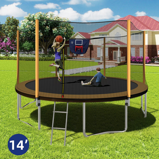 ToolCat 14-ft Round Backyard in Orange