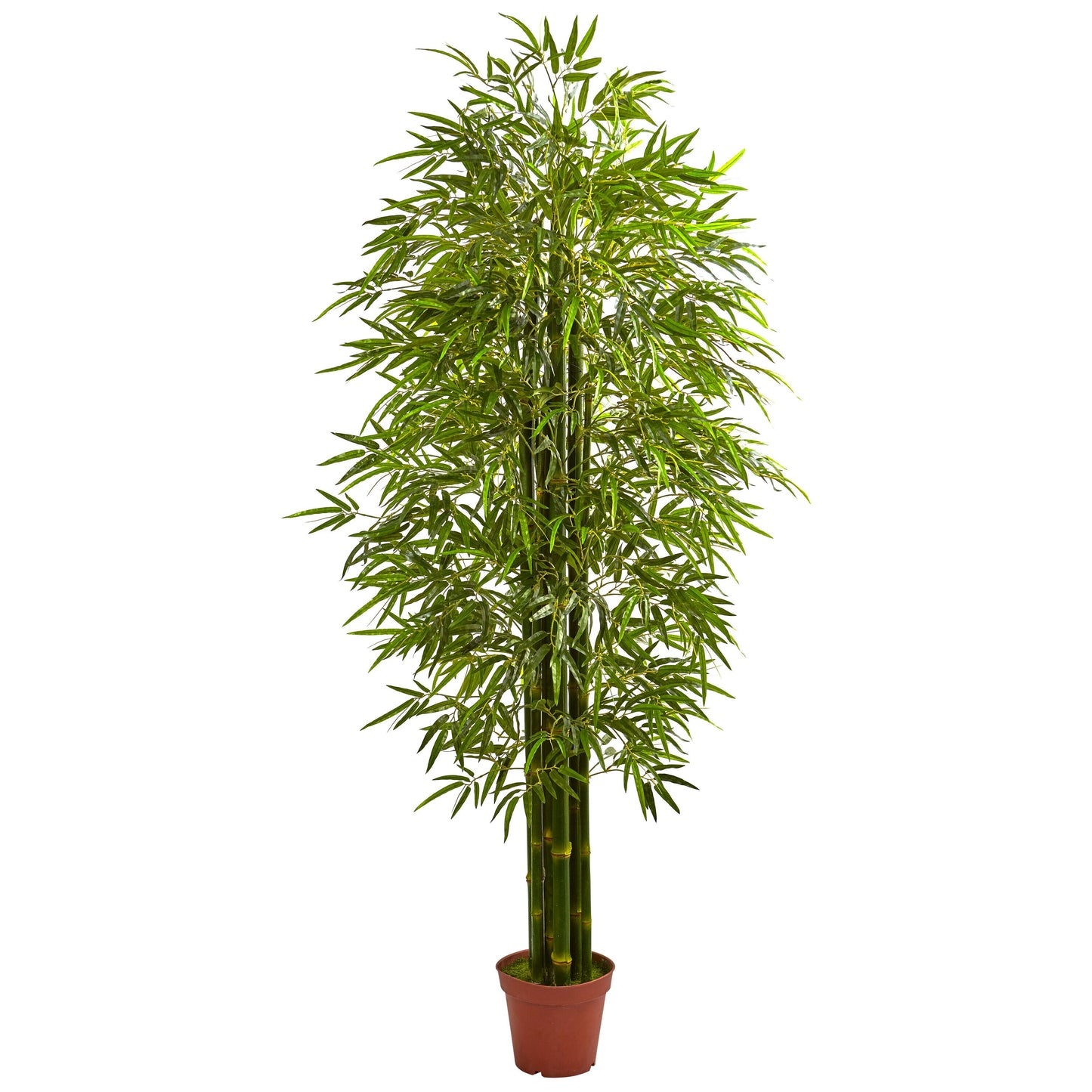 Nearly Natural  7 -ft H Bamboo Artificial Tree UV Resistant (Indoor/Outdoor)