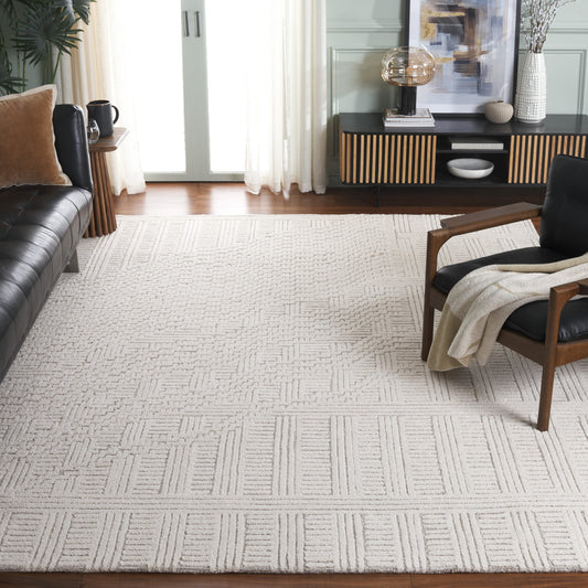 Safavieh  Harvest 601 Natural/Ivory Contemporary 8ft x 10ft Large Rectangle Rug