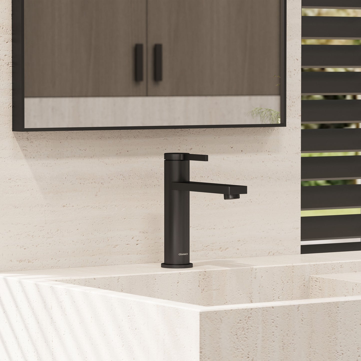 CRANACH TINIAN One-Handle Single Hole Bathroom Sink Faucet with Pop-Up Drain