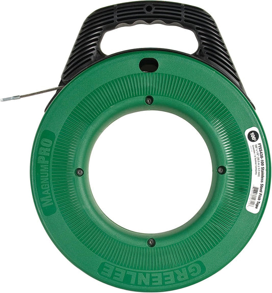 Greenlee FTSS438-100 Tool, 1\/8-Inch X 100-Feet, stainless