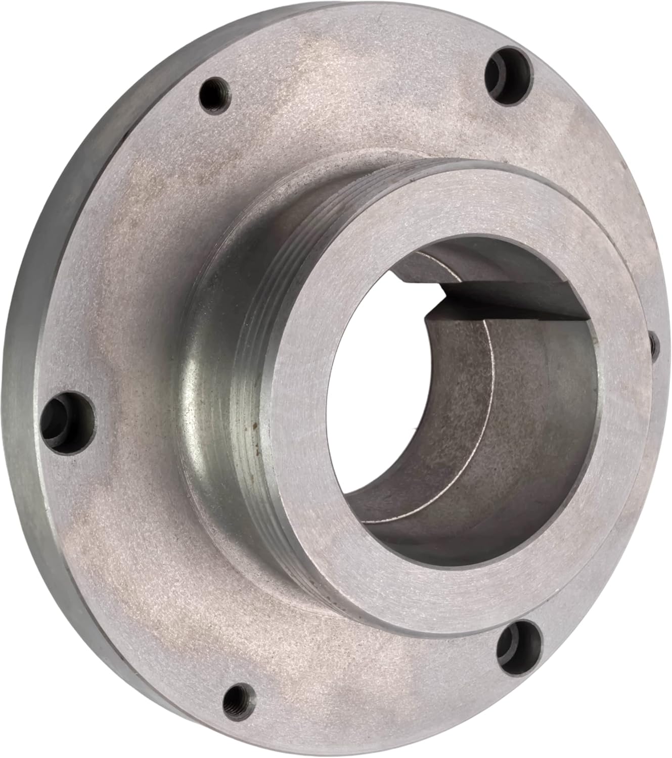 CME 10" L1 Long Taper Lathe Chuck Backing Plate, Fits Self-Centering (Scroll) Chucks
