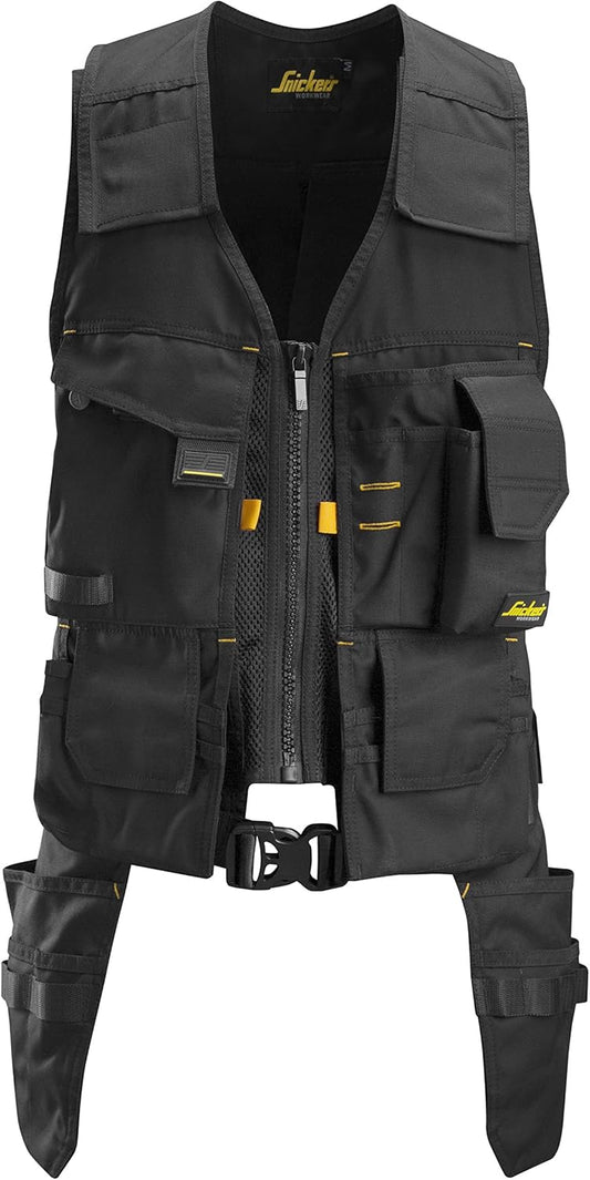 Snickers Workwear Allround Work Tool Vest, L (U4250L), Black