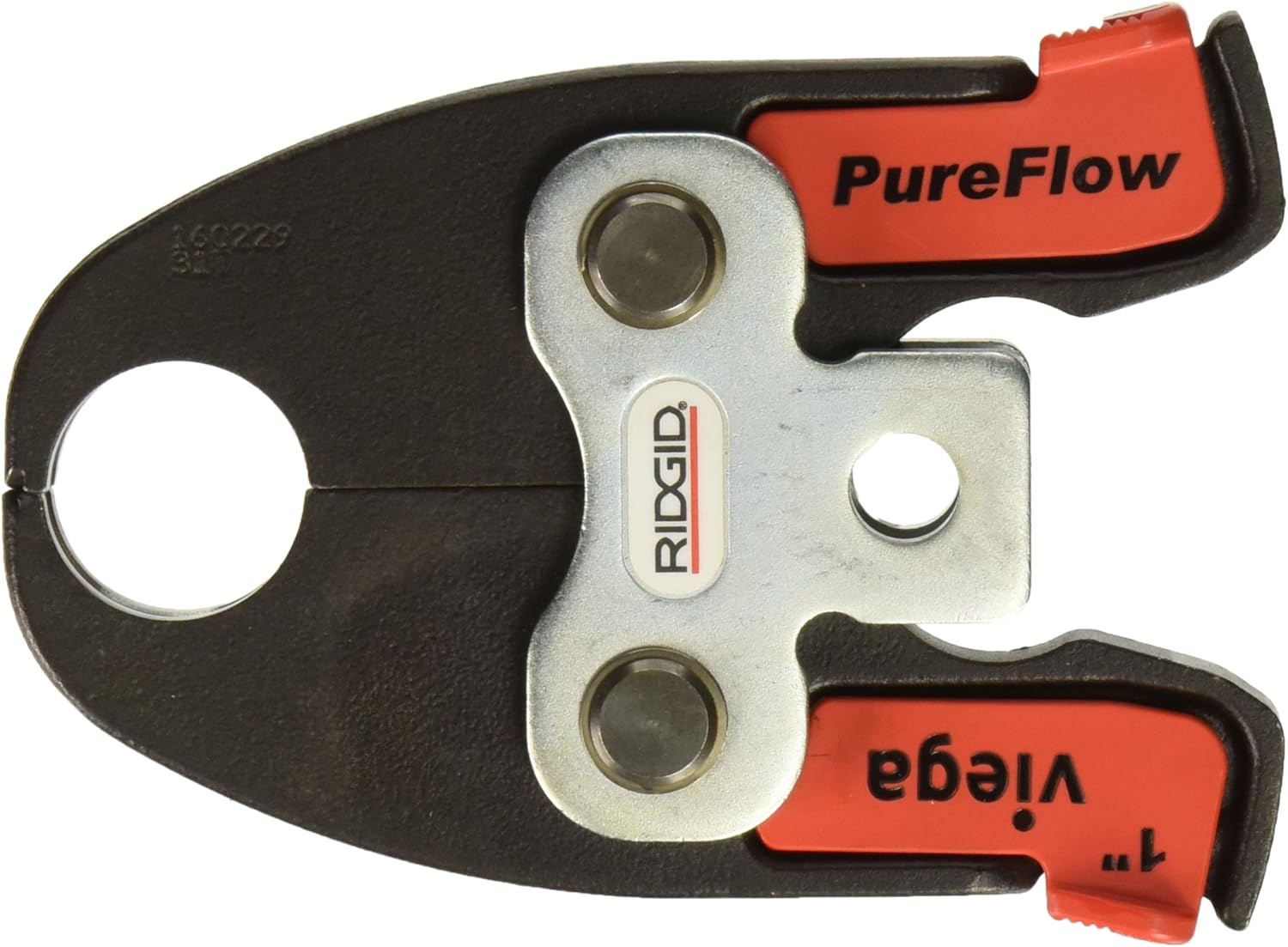 RIDGID 17018 1" Pureflow Jaw for Compact Series Press Tools, Lightweight and Compact Press Tool Jaw for 1" PEX Pipe Press Connections