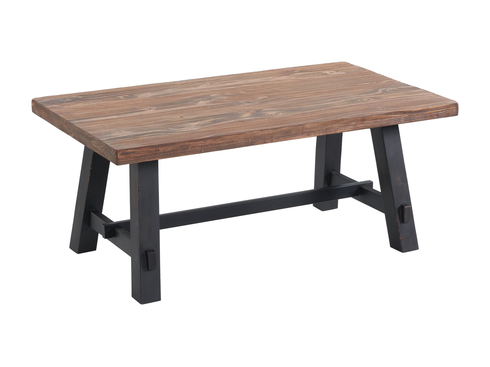 Adam 42"L Solid Wood Coffee Table