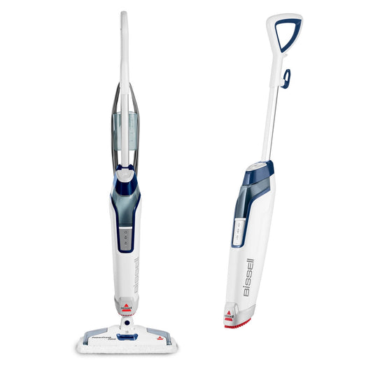 BISSELL PowerFresh Deluxe Hard Floor Steam Mop with SpotBoost Brush, Natural Sanitization, Floor Steamer, Tile Cleaner, and Hard Wood Floor Cleaner, 1806