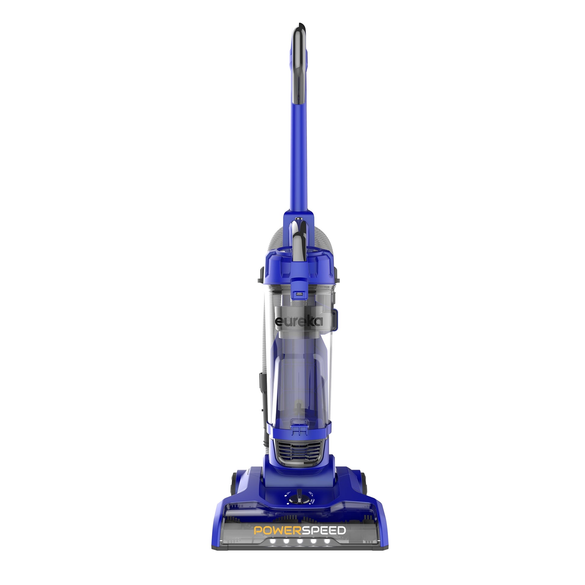Eureka Bagless Upright Vacuum, Powerspeed Turbo, with Pet Turbo Brush, Multisurface, 2-in-1 Upholstery tool, Telescoping Crevice tool, Extended Reach, Lightweight, LED, Large Dustcup, NEU188, Blue