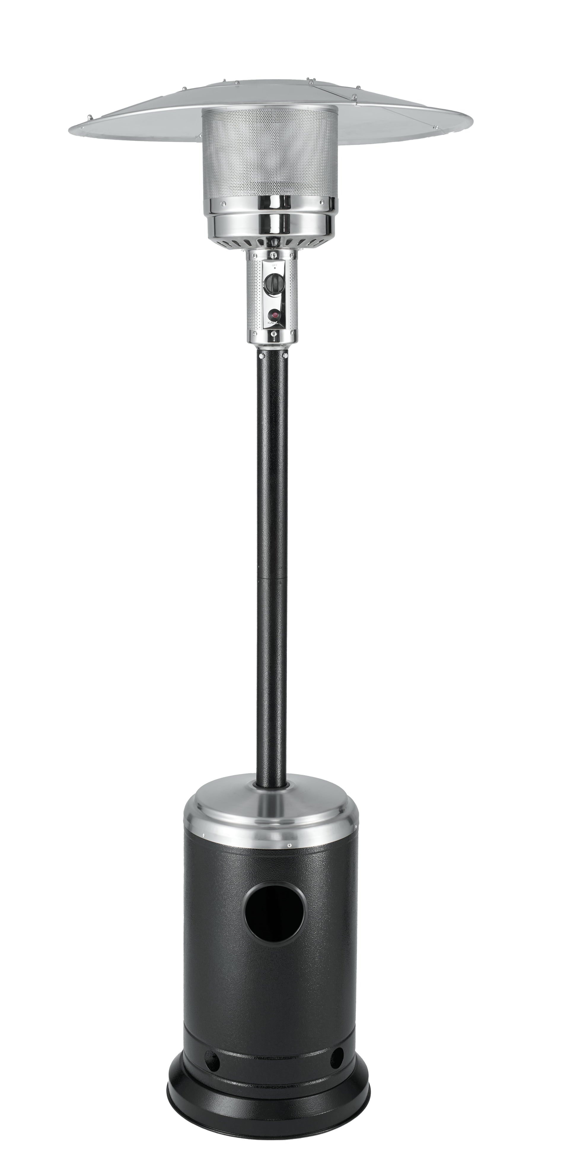 Onyx and Stainless Steel 48,000 BTU Propane Patio Heater