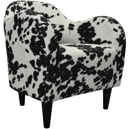 Fox Hill Trading Julian Mid-Century Accent Chair, Quartz