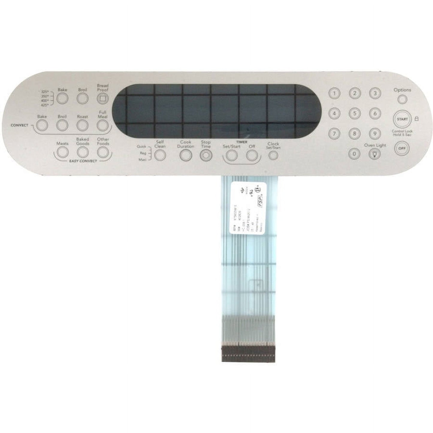 Genuine Whirlpool Switch Membrane 9756559ES