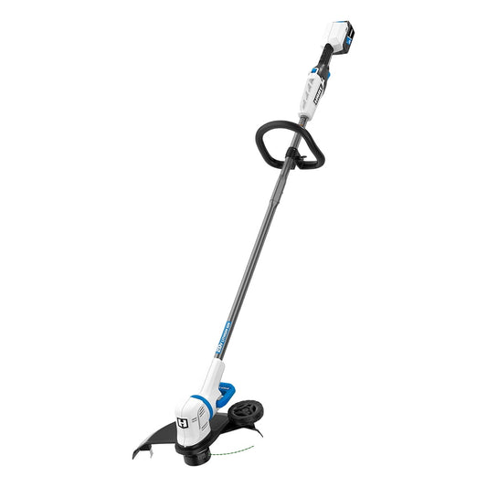 HART 20V 13" Straight Shaft String Trimmer/Edger (1) 20-Volt 4.0Ah Lithium-Ion Battery