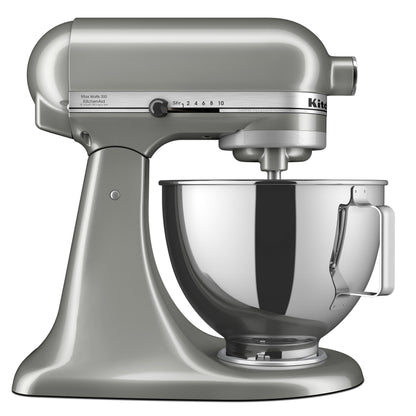 KitchenAid Deluxe Series 4.5 Quart Tilt-Head Stand Mixer with Stainless Bowl, Dried Rose, KSM97DR