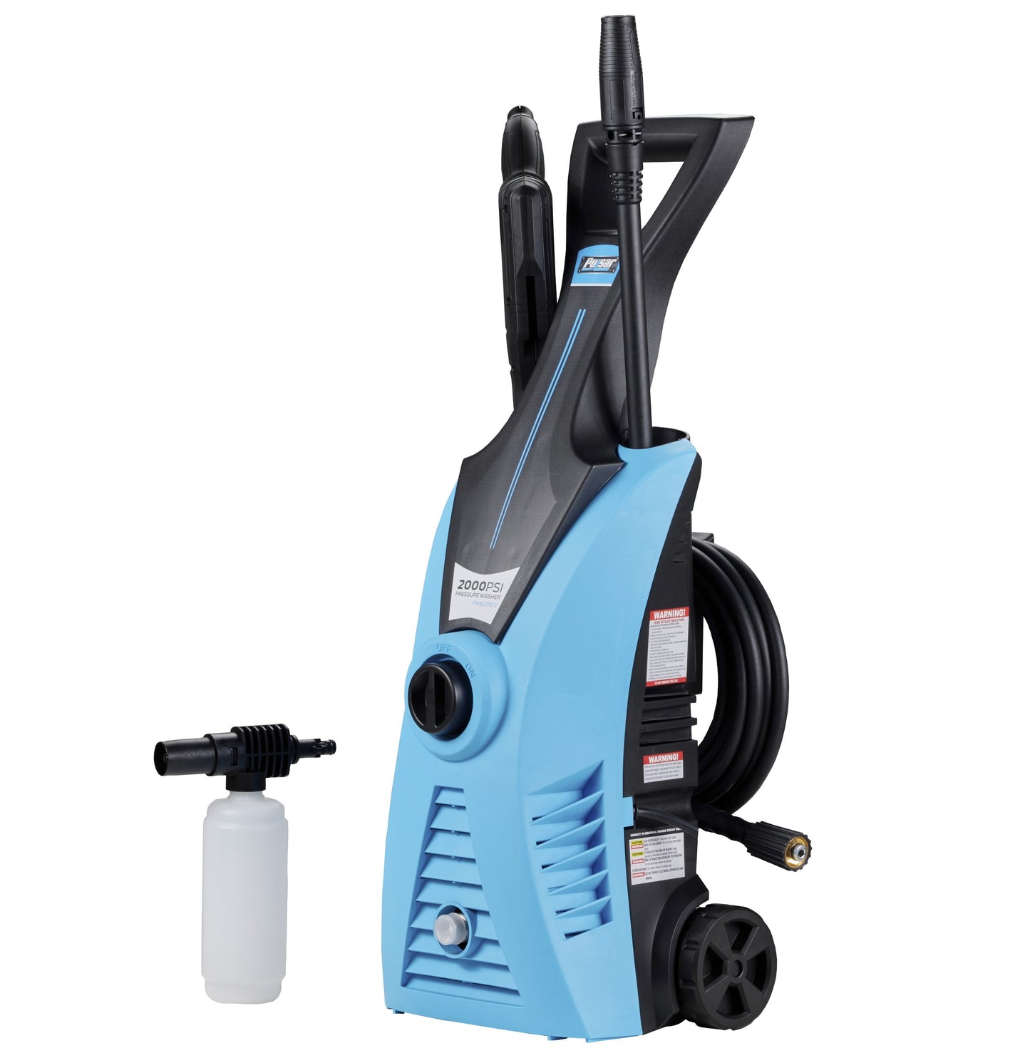 Pulsar 2,000 PSI, 1.6 GPM Electric Pressure Washer with Soap Bottle