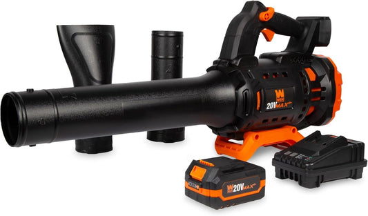 WEN Brushless Cordless Axial Blower with 20V Max 4Ah Battery and Charger (20711)