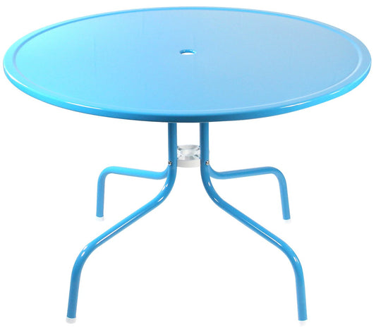 Northlight 39.25" Retro Metal Tulip Dining Tabl e