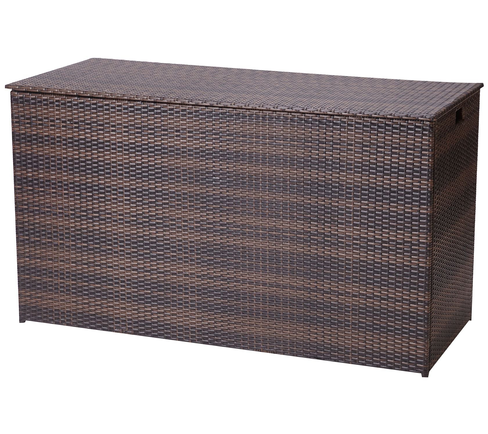 Teamson Home Wicker 154-Gallon Patio Storage Chest