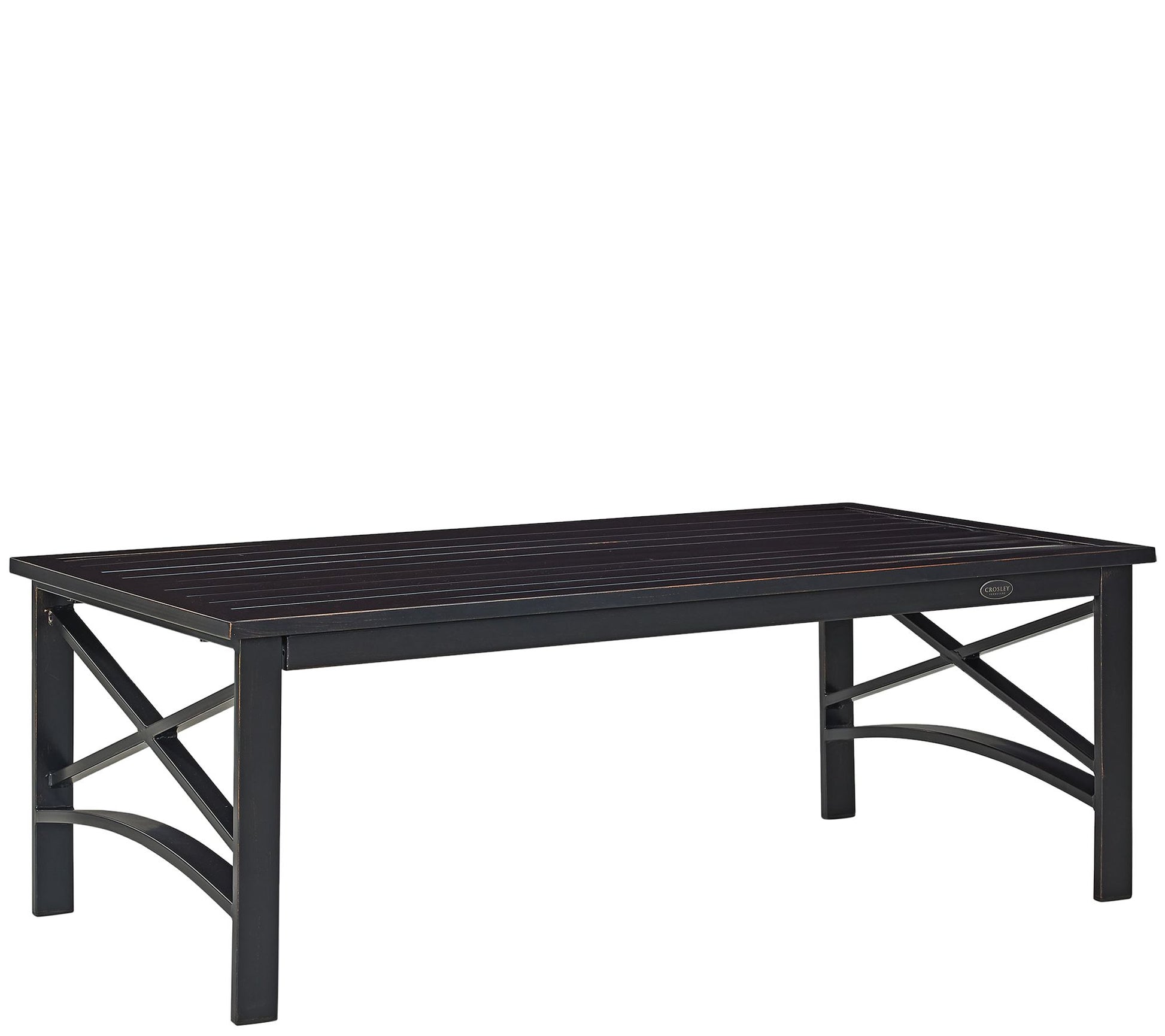 Kaplan Coffee Table in Oiled Bronze