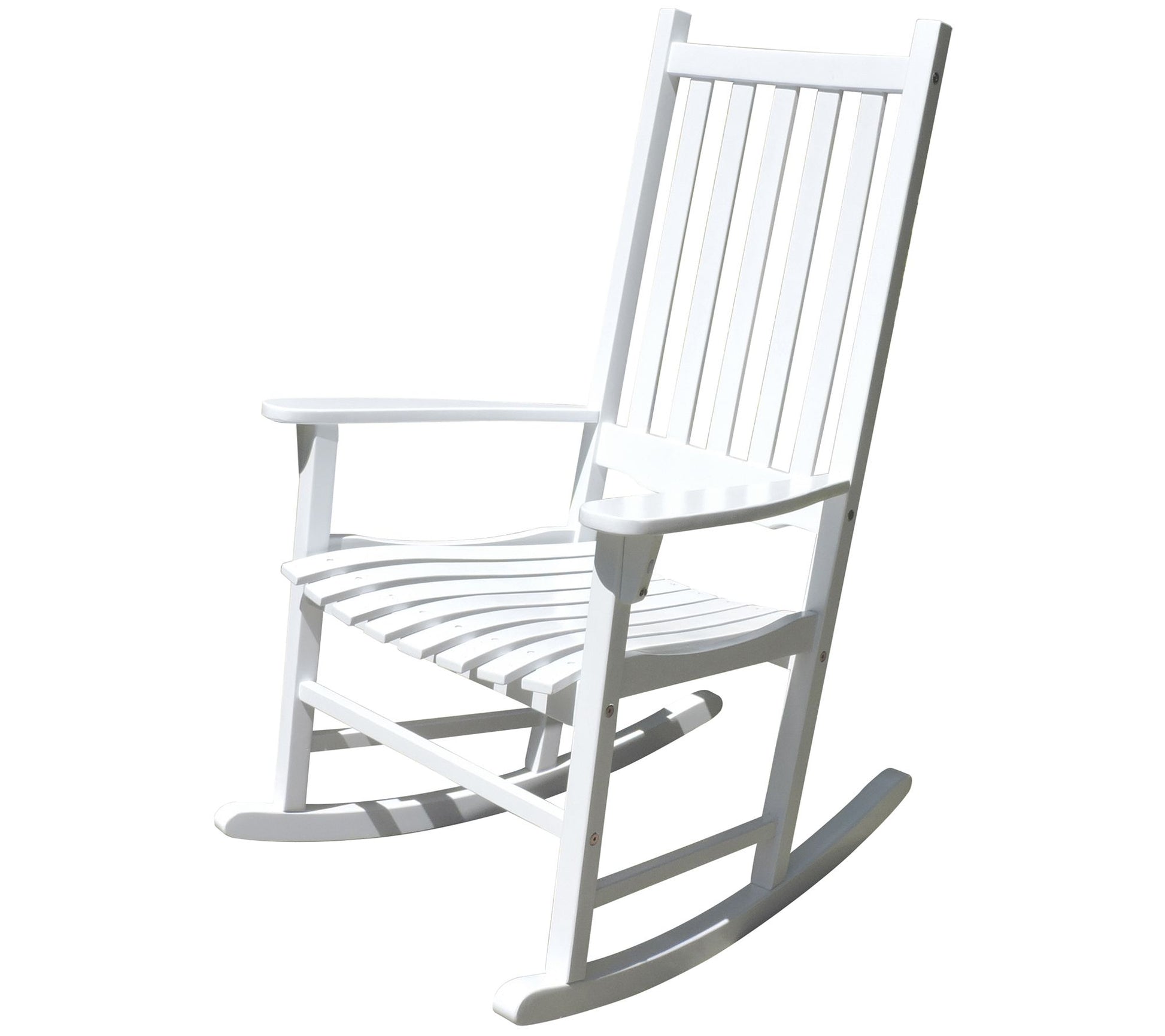 Northbeam Traditional Rocking Chair - White