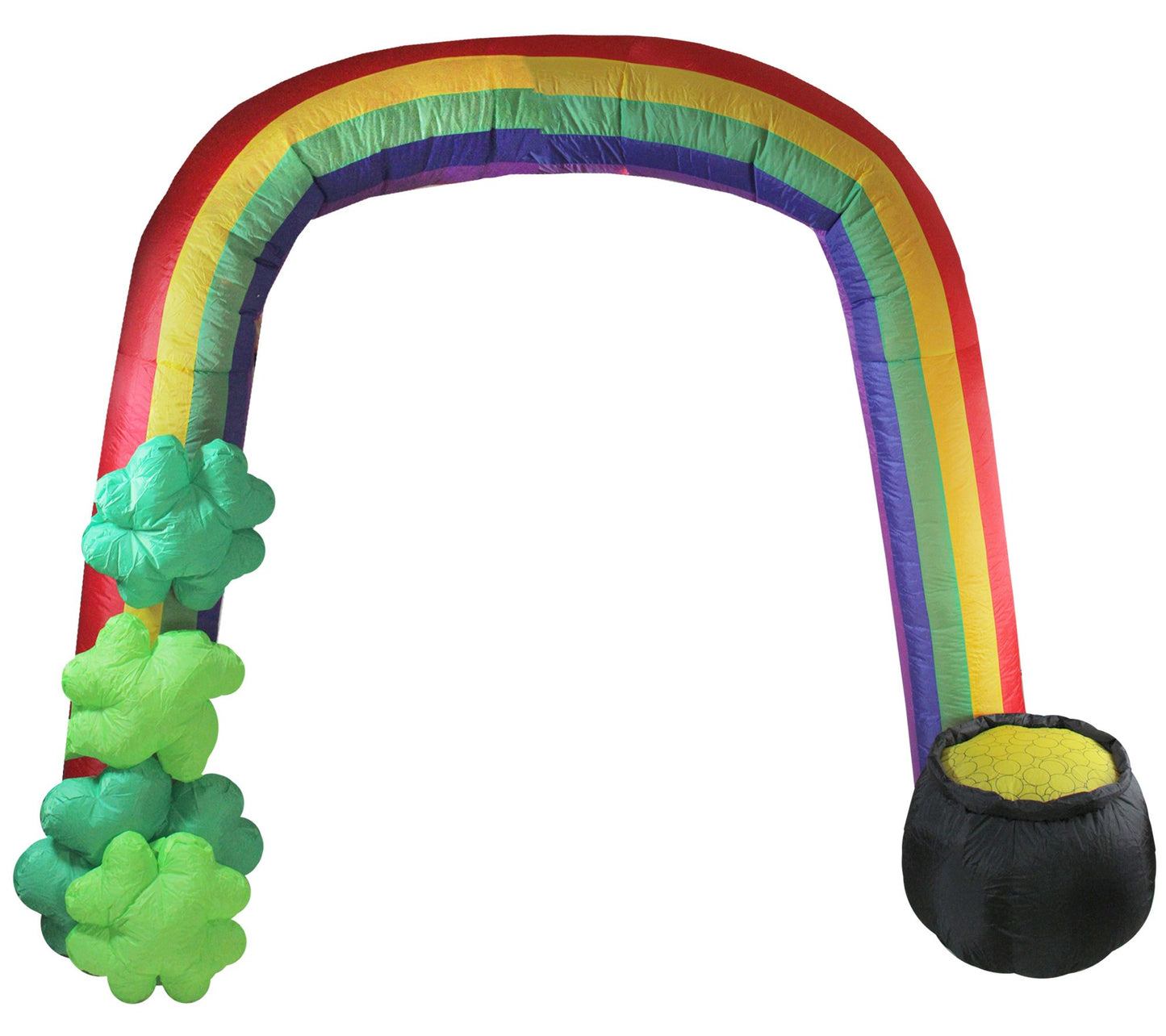 Northlight 165" Lighted Rainbow St. Patrick's Inflatable Decor